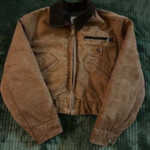Carhartt boys jackets, size S / 6-7, camel brown